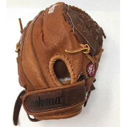 Nokona Softball glove for female fastpitch softball players. Buckaroo leather for game r